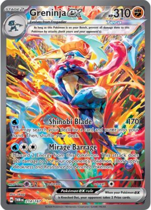 Greninja Ex 214 SIR