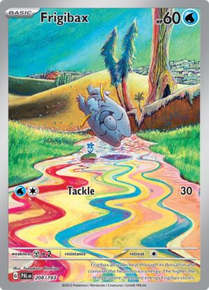 Pokémon TCG Frigibax 208/193 SV02: Paldea Evolved IR Full Art Ungraded