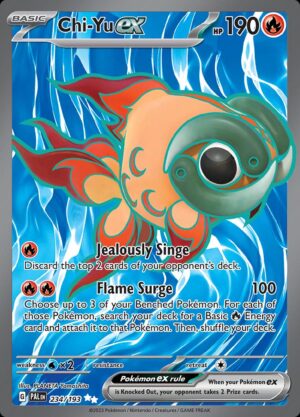 Pokémon TCG Chi-Yu ex 234/193 SV02: Paldea Evolved UR Full Art Ungraded