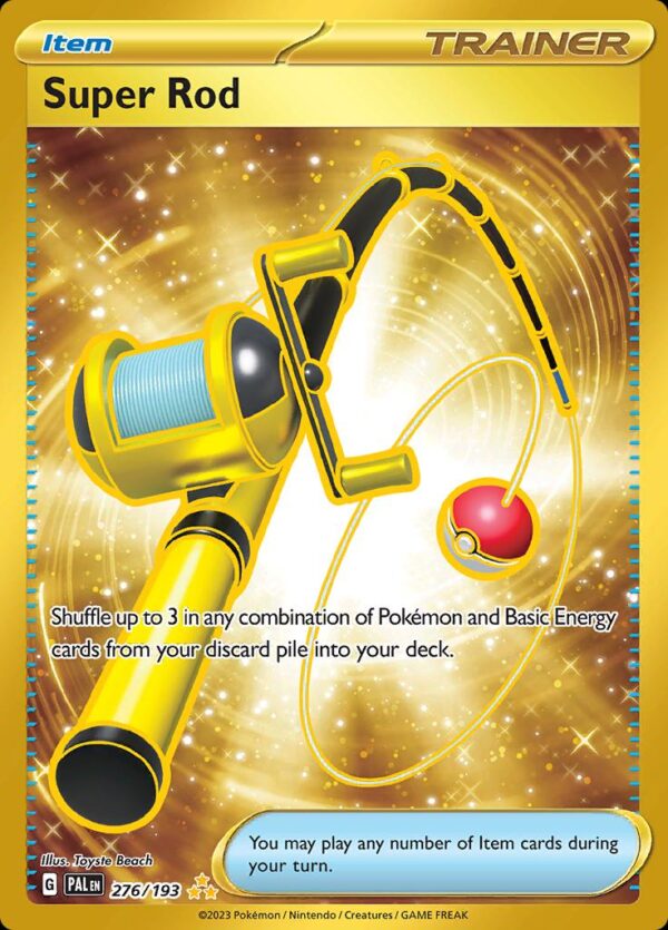 Pokémon TCG Super Rod 276/193 SV02: Paldea Evolved HR Full Art Ungraded