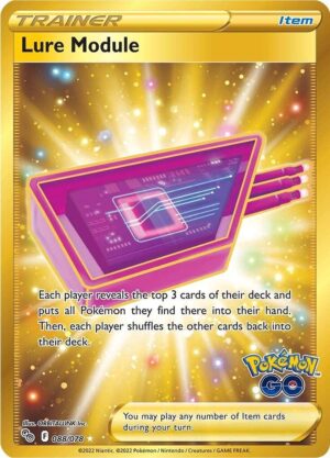 Pokémon TCG Lure Module 088/078 Pokemon GO SR Full Art Ungraded