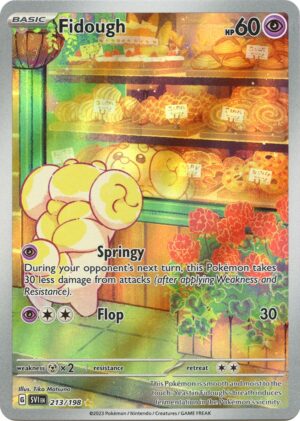 Pokémon TCG Fidough 213/198 SV01: Scarlet & Violet Base IR Full Art Ungraded
