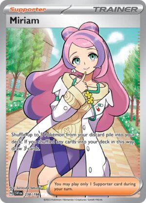 Pokémon TCG Miriam 238/198 SV01: Scarlet & Violet Base UR Full Art Ungraded