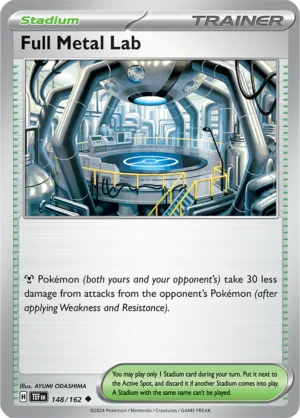 Pokémon TCG SV5: Temporal Forces 148/162 Full Metal Lab Uncommon Ungraded