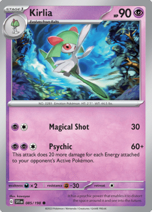 Pokémon TCG SV1: Scarlet & Violet Base 085/198 Kirlia Common Ungraded