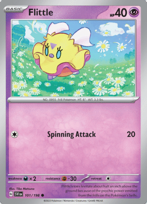 Pokémon TCG SV1: Scarlet & Violet Base 101/198 Flittle Common Ungraded