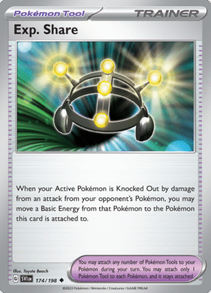 Pokémon TCG SV1: Scarlet & Violet Base 174/198 Exp. Share Uncommon Ungraded