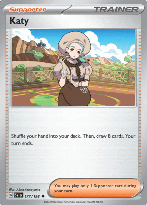 Pokémon TCG SV1: Scarlet & Violet Base 177/198 Katy Uncommon Ungraded