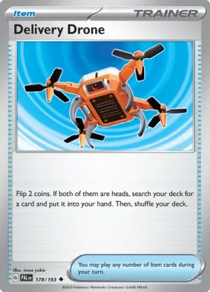 Pokémon TCG SV2: Paldea Evolved 178/193 Delivery Drone Uncommon Ungraded