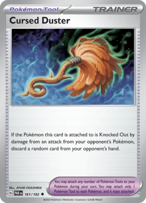 Pokémon TCG SV4: Paradox Rift 161/182 Cursed Duster Uncommon Ungraded