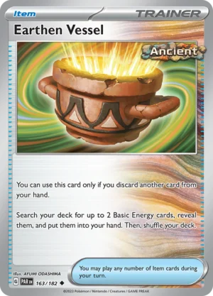 Pokémon TCG SV4: Paradox Rift 163/182 Earthen Vessel Uncommon Ungraded