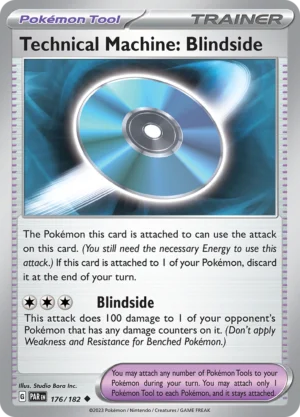 Pokémon TCG SV4: Paradox Rift 176/182 Technical Machine: Blindside Uncommon Ungraded