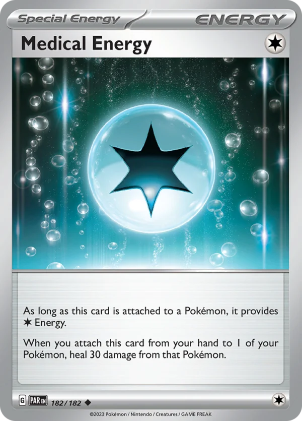 Pokémon TCG SV4: Paradox Rift 182/182 Medical Energy Uncommon Ungraded