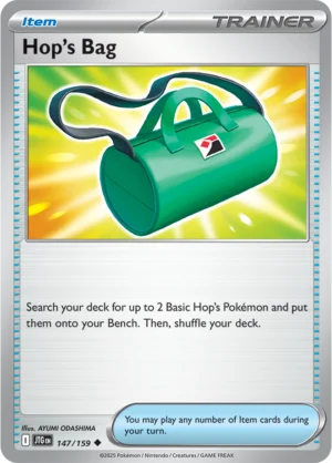 Pokémon TCG SV9: Journey Together 147/159 Hop's Bag Uncommon Ungraded