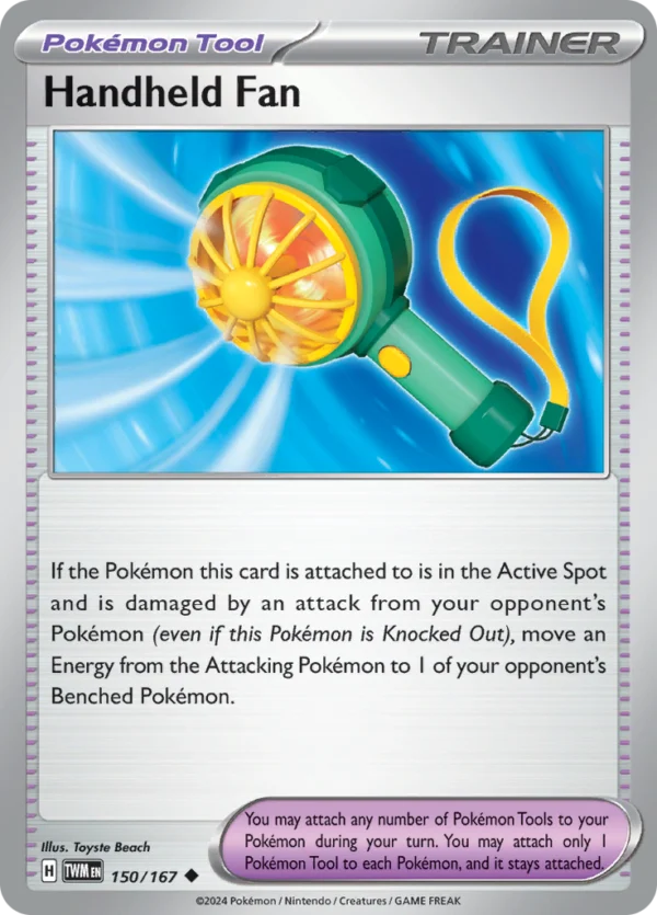 Pokémon TCG SV6: Twilight Masquerade 150/167 Handheld Fan Uncommon Ungraded