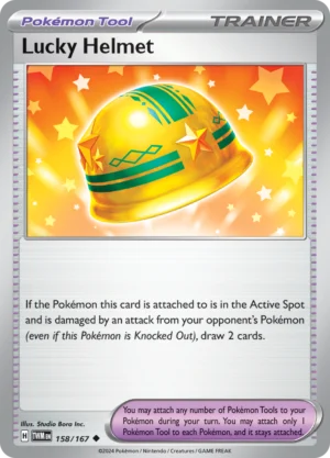 Pokémon TCG SV6: Twilight Masquerade 158/167 Lucky Helmet Uncommon Ungraded
