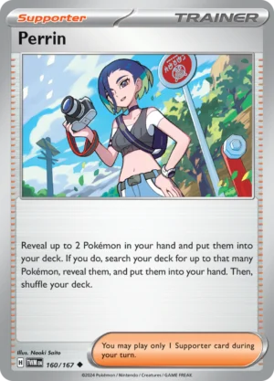 Pokémon TCG SV6: Twilight Masquerade 160/167 Perrin Uncommon Ungraded