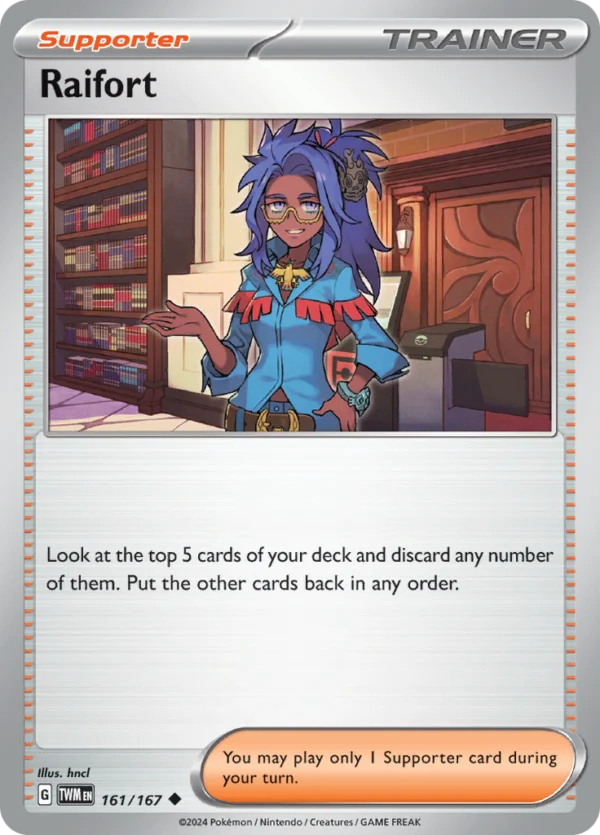 Pokémon TCG SV6: Twilight Masquerade 161/167 Raifort Uncommon Ungraded