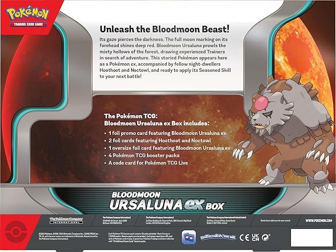 Pokemon TCG Box Set: Bloodmoon Ursaluna ex Box New - Image 4