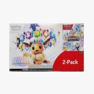 Pokémon TCG ETA Booster Combo: Prismatic Evolution ETA + Booster Bundle Combo Box - Factory Sealed