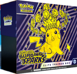 Pokémon TCG: Surging Sparks Elite Trainer Box - Factory Sealed