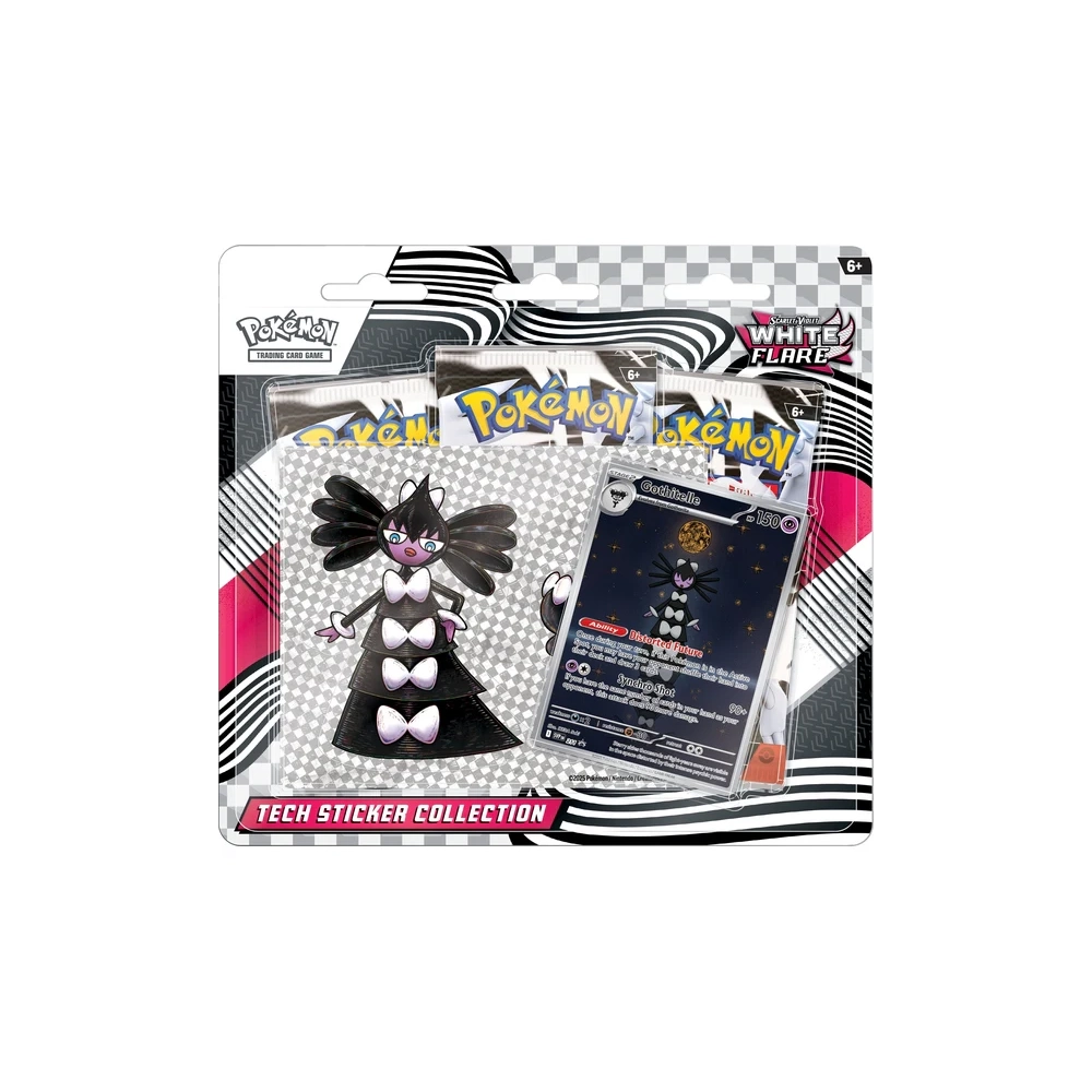 Pokémon TCG Blister Pack: White Flare Tech Sticker Blister Pack Gothitelle