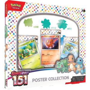 Pokémon TCG Collection Box: 151 Poster Collection w/ Promo Cards