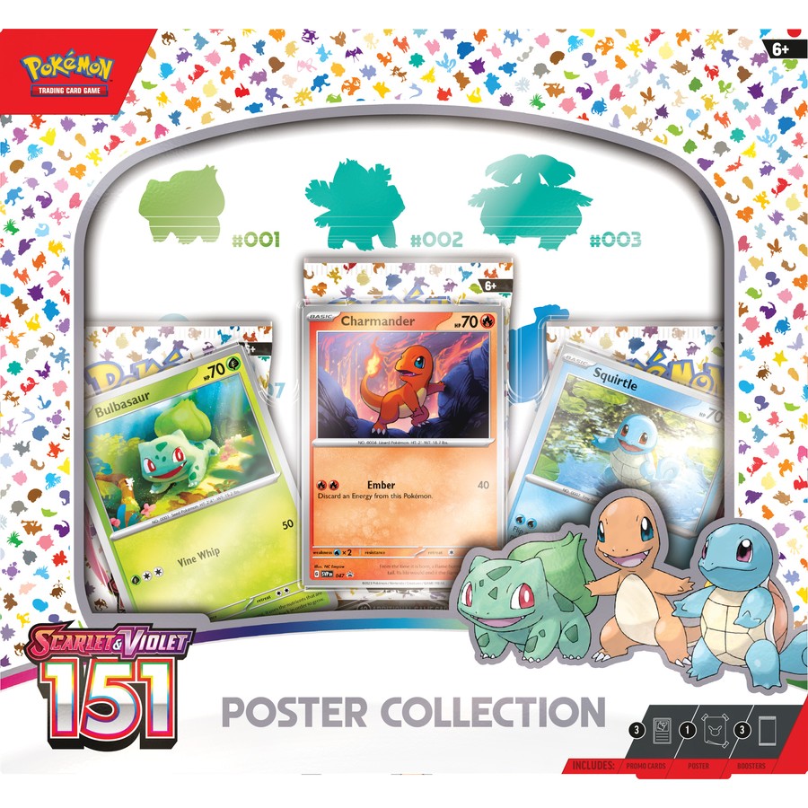 Pokémon TCG Collection Box: 151 Poster Collection w/ Promo Cards - Image 2