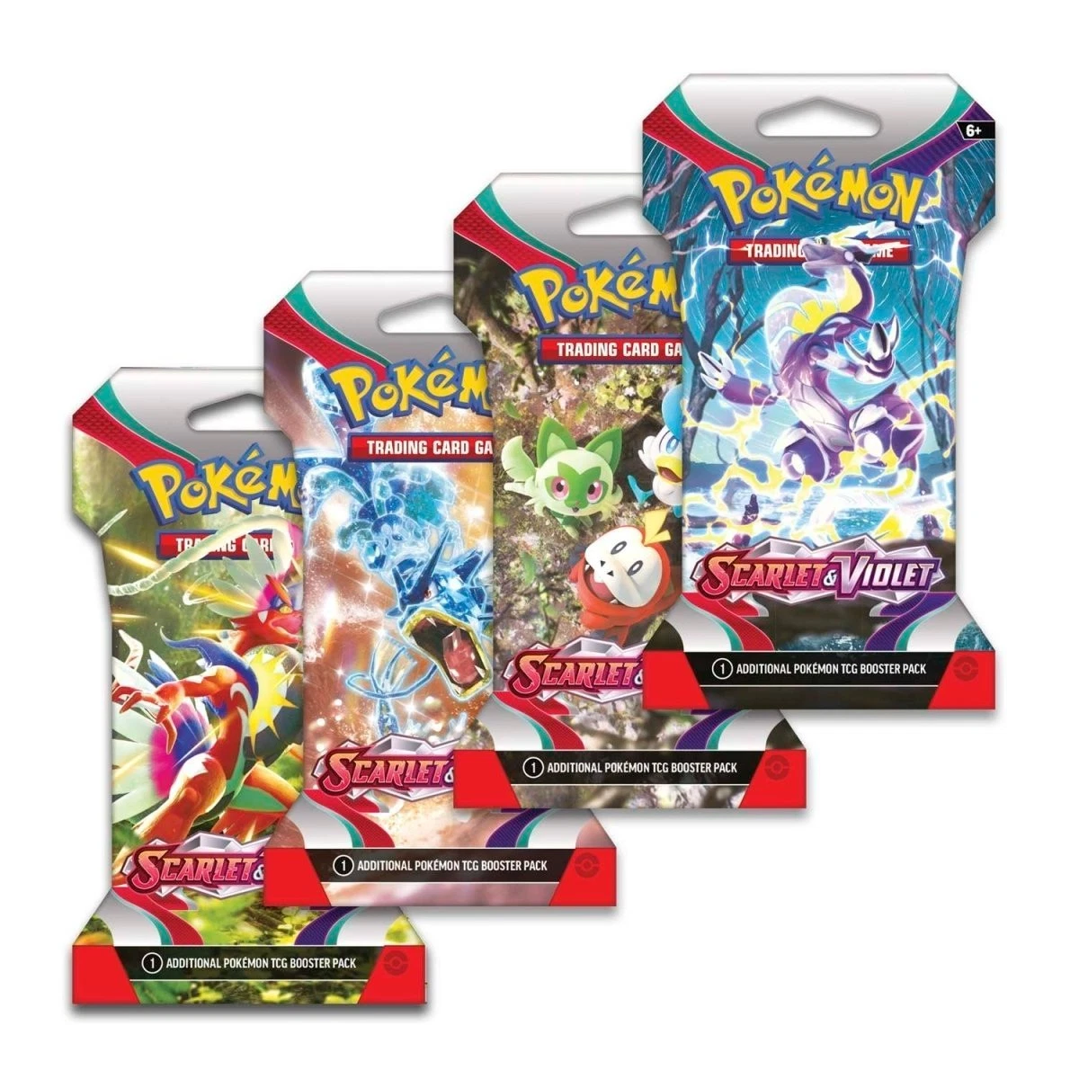 Pokémon TCG Blister Pack: Scarlet & Violet Base - Sleeved Blister Pack