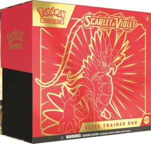 Pokémon TCG: Scarlet and Violet Base Set Elite Trainer Box - Koraidon Red Factory Sealed