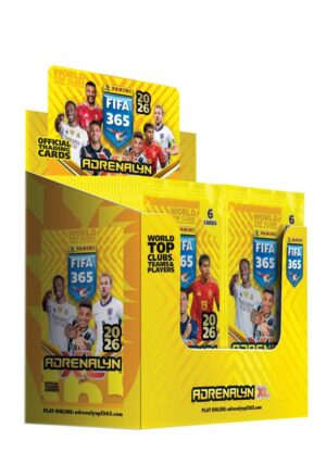 Panini FIFA 365 Adrenalyn XL 2026 Soccer - Trading Cards Booster Box