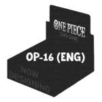 One Piece CG OP-16 Booster Display Box (English) - Release Date 12 June 2026 (PRE-ORDER)