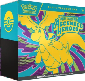 Pokémon TCG: Mega Evolutions Ascended Heroes Elite Trainer Box - Factory Sealed